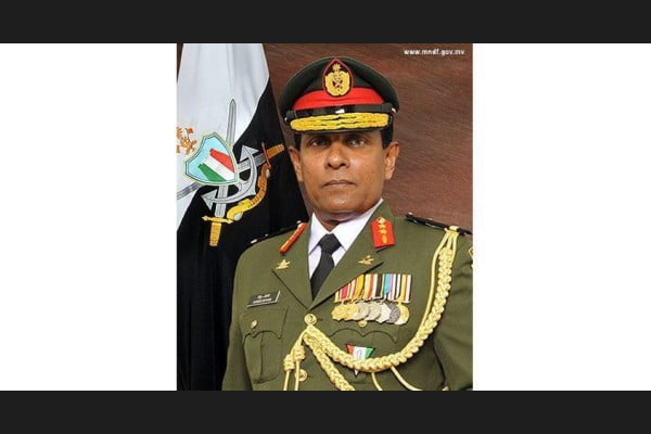 Chief of Defense Force Major General Ahmed Shiyam