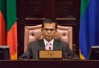 Speaker of the Parliament Abdullah Maseeh Mohamed