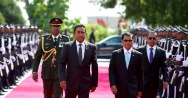 Yameen with Speaker Maseeh