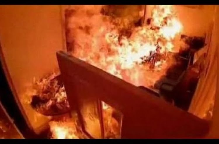 Arson attack on Raajje tv