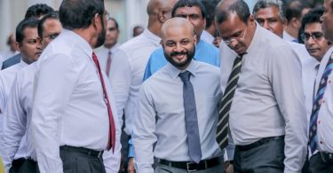 Faris and Gasim with MDP members