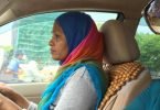 Female taxi driver Ainthu