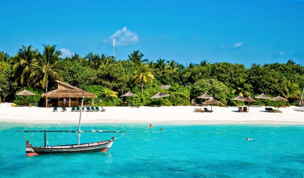 Beach, Reethi Beach Resort