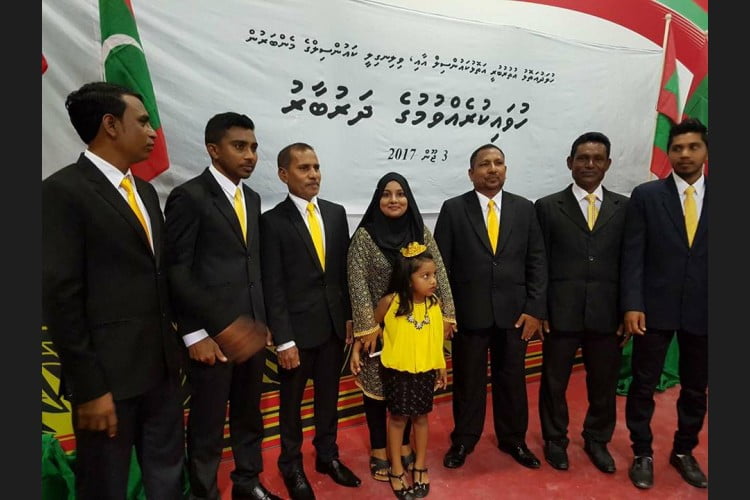 swearing in ceremony villingili council