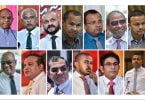 Composite image of the opposition lawmakers currently facing criminal trials. IMAGE/MIHAARU