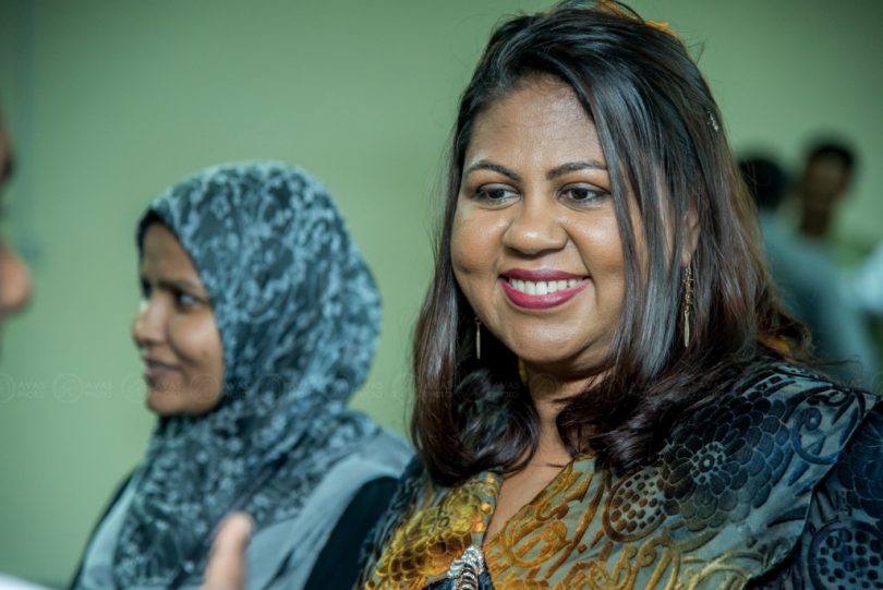 Former governor of MMA Dr Azeema Adam