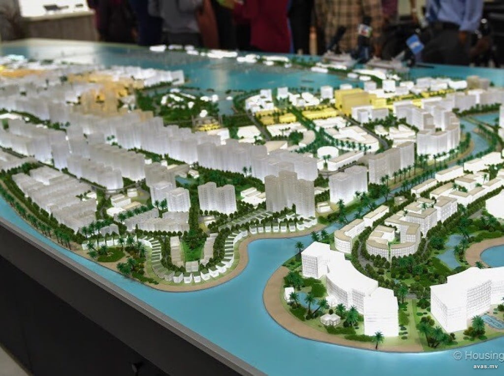 Model of Hulhumale