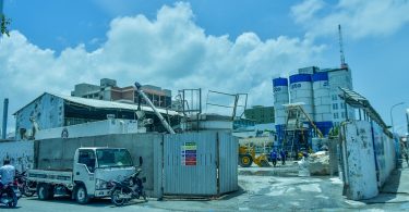 The State Trading Organisation (STO)’s ready-mix concrete factory used to be, which is up for sale --