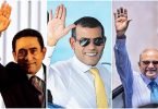 Three presidents of Maldives