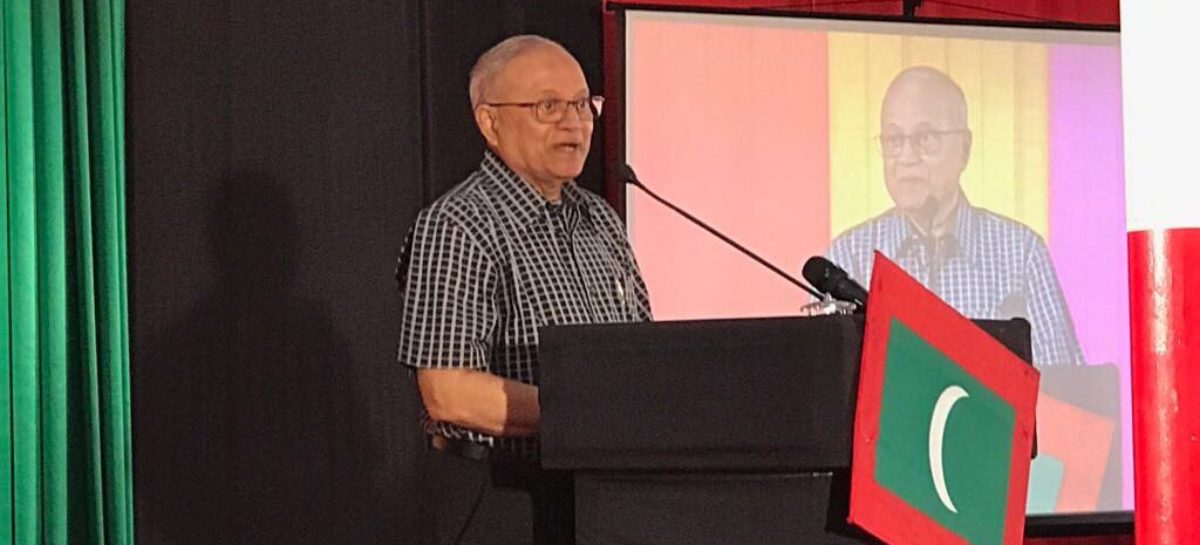 Gayoom calls on security forces to stop by-elections