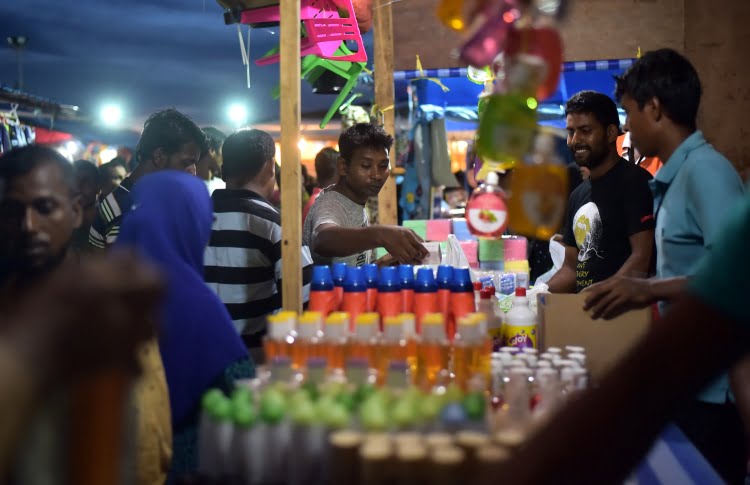 From the night market that was held in Male in 2016. PHOTO/MIHAARU