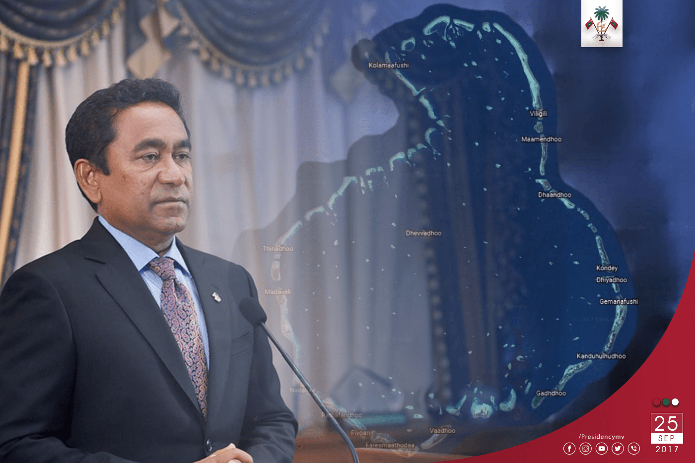 President departs to North Huvadhoo Atoll – Press Releases
