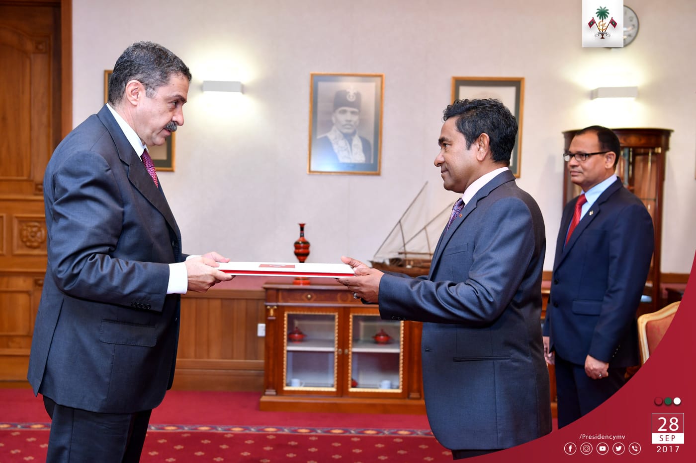 The Ambassador of Turkey Presents his Credentials to the President – Press Releases