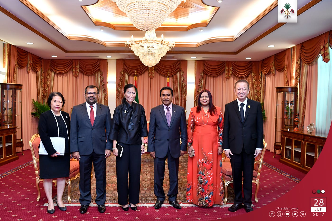 The Minister of Tourism and Sports of Thailand calls on the President – Press Releases