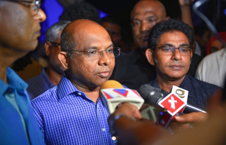 Former Foreign Minister Abdulla Shahid