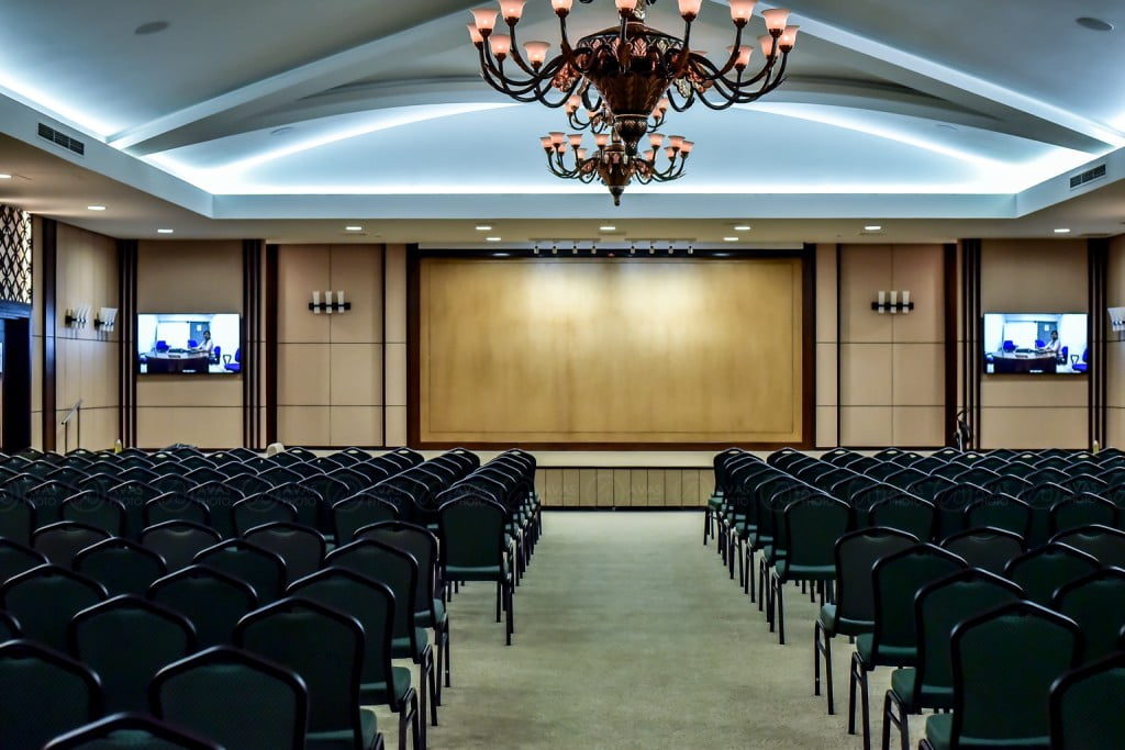 Inside convention