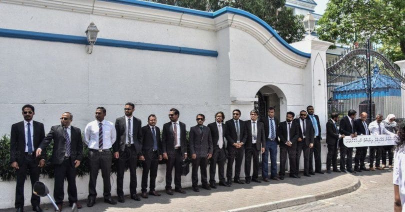 Lawyers with petition