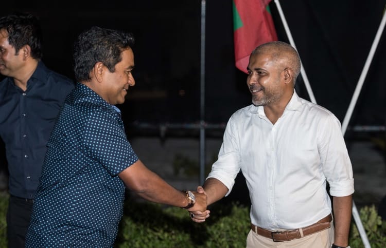 President Yameen and HDC MD Siman
