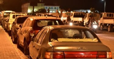 cars parked