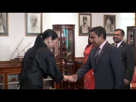 Minister of Tourism and Sports of Thailand pays courtesy call on the President
