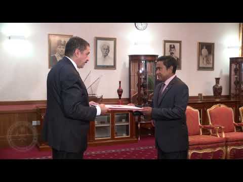 New Ambassador of Turkey presents his credentials to the President