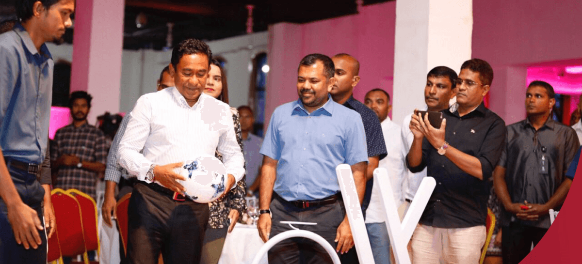 Yameen launches ‘Y18 Sports Fiesta’ for re-election campaign