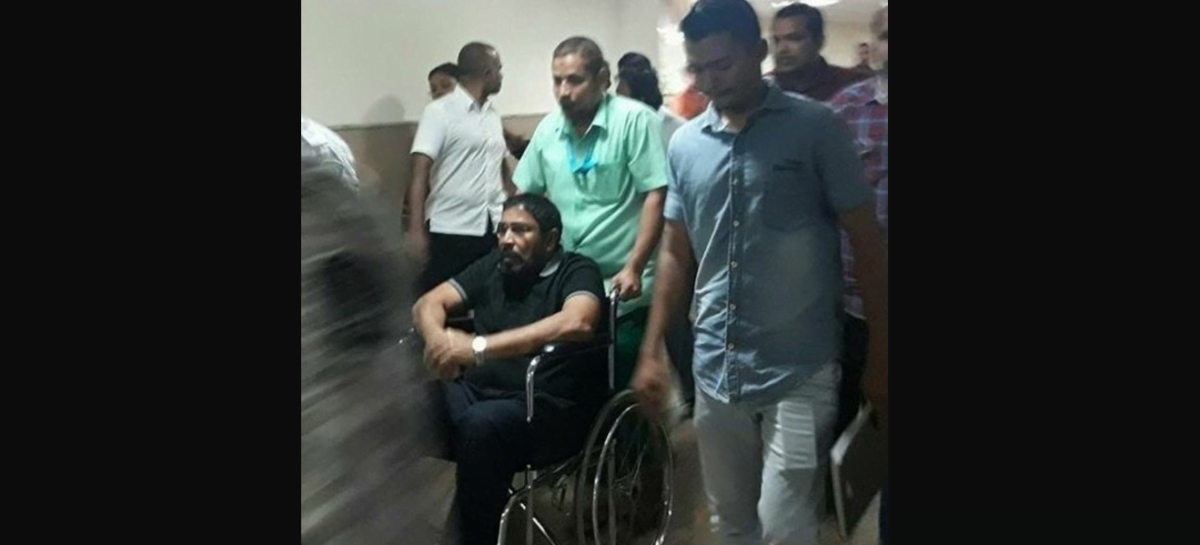 Gasim departs for Singapore on 10-day medical leave