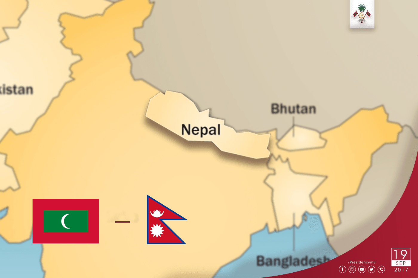 President Conveys Constitution Day Greetings to the President and the Prime Minister of Nepal – Press Releases