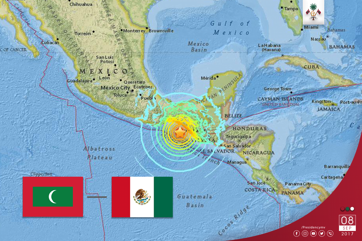 President sends message of sympathy to the President of Mexico – Press Releases