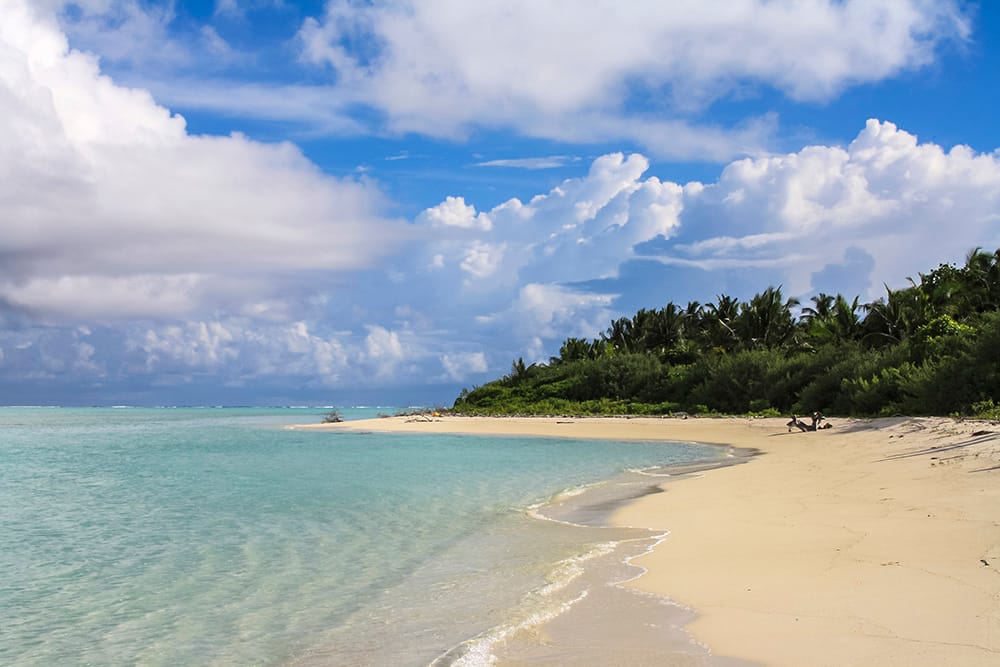 You'll find some of the world's most beautiful beaches on the Maldives.