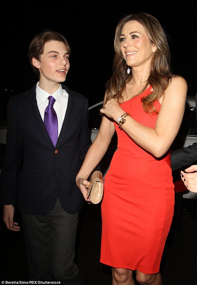 Happy days: Elizabeth is best known for her modelling contract with Estee Lauder, her relationship with Hugh Grant and her starring role in Austin Powers (pictured in May 2015)