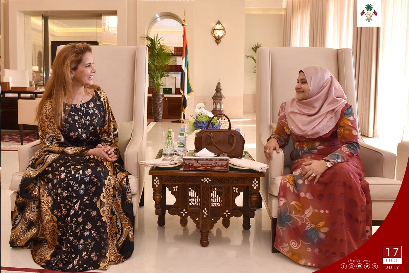 First Lady meets Spouse of Vice President, Prime Minister of United Arab Emirates and the Ruler of Dubai – Press Releases