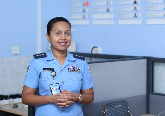 Aminath Suzee, Chief Inspector of Police