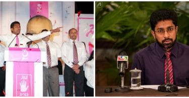 Former Minister of Home Affairs Azleen Ahmed and Azleen Ahmed