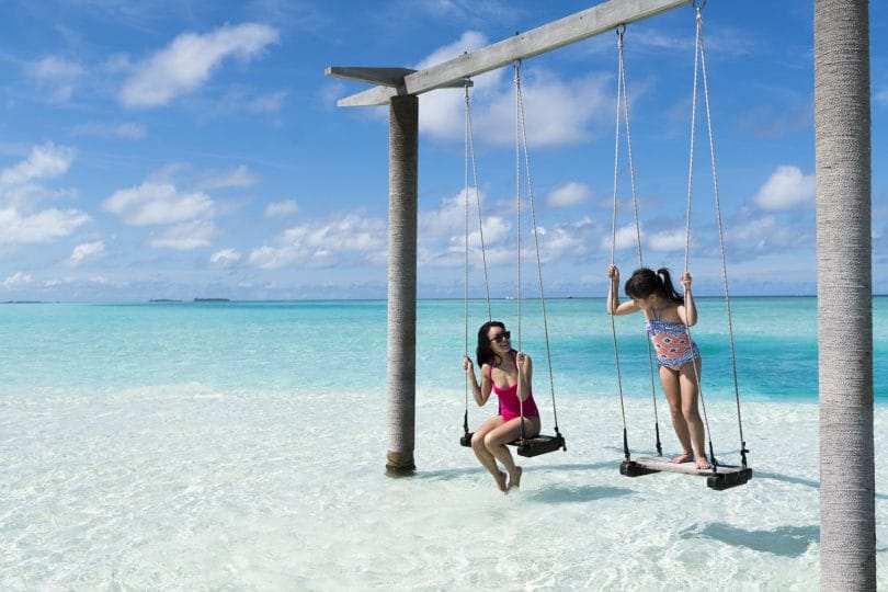 Kids in Maldives