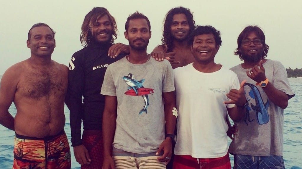 Naushad and his dive centre team