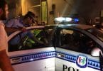 Police escorting expat