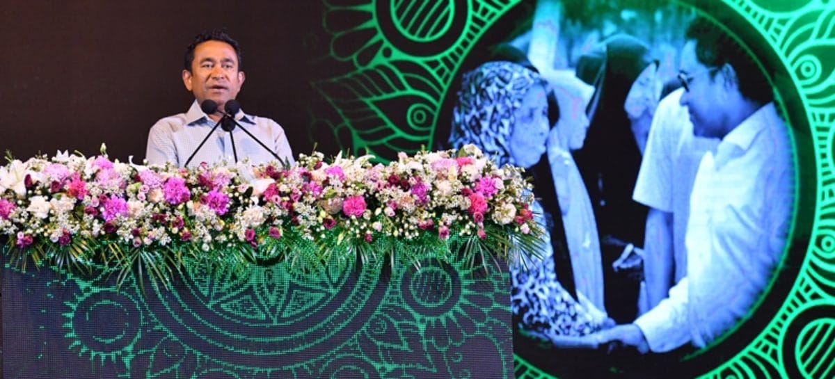 Yameen condemns opposition’s ‘anarchist, ruinous ideology’