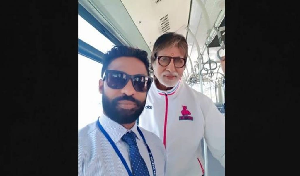 B-Town legend Amitabh Bachchan arrives in Maldives