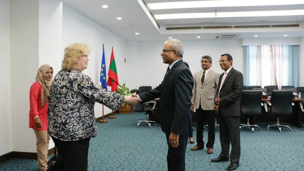 EU delegate meets Maldives Foreign Minister