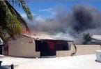 Fire in Maabiadhoo