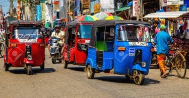 Road in Sri Lanka
