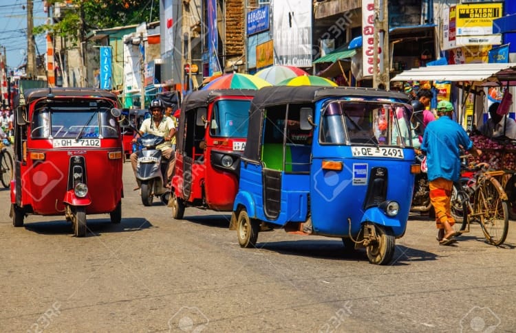 Road in Sri Lanka