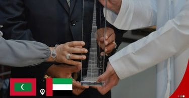 president at burj khaleefa