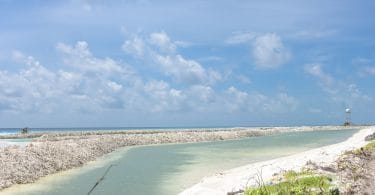 reclaimed land for HM airport highway