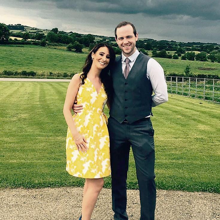 Gill Campion with her late husband Andrew Roddy