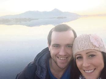 The couple were on their honeymoon when tragedy struck