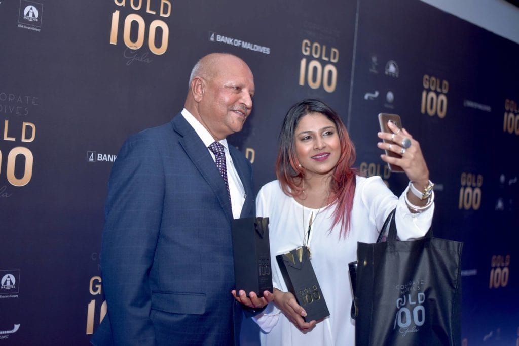 Abdulla Mohamed, Managing Director of Amin Construction Pvt Ltd & Ishana Waleed, Director of Symphony Maldives