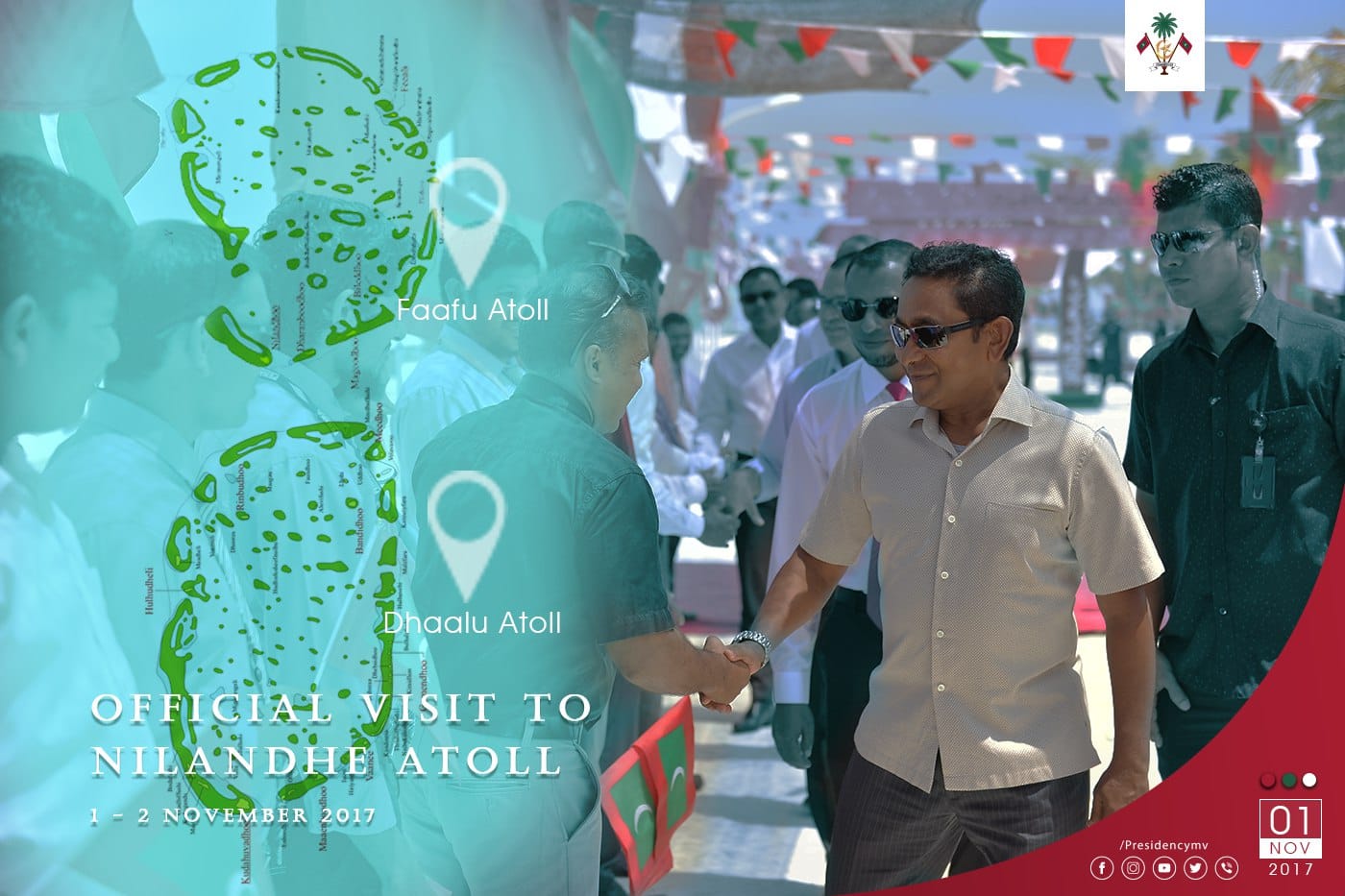 President arrives in Maaenboodhoo Island – Press Releases
