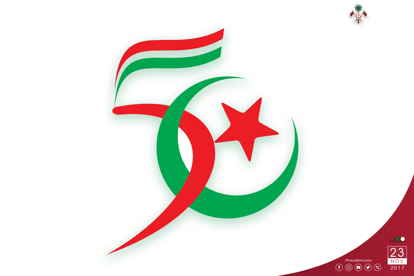 President Declares Republic 50 Logo to be used on Official Documents – Press Releases